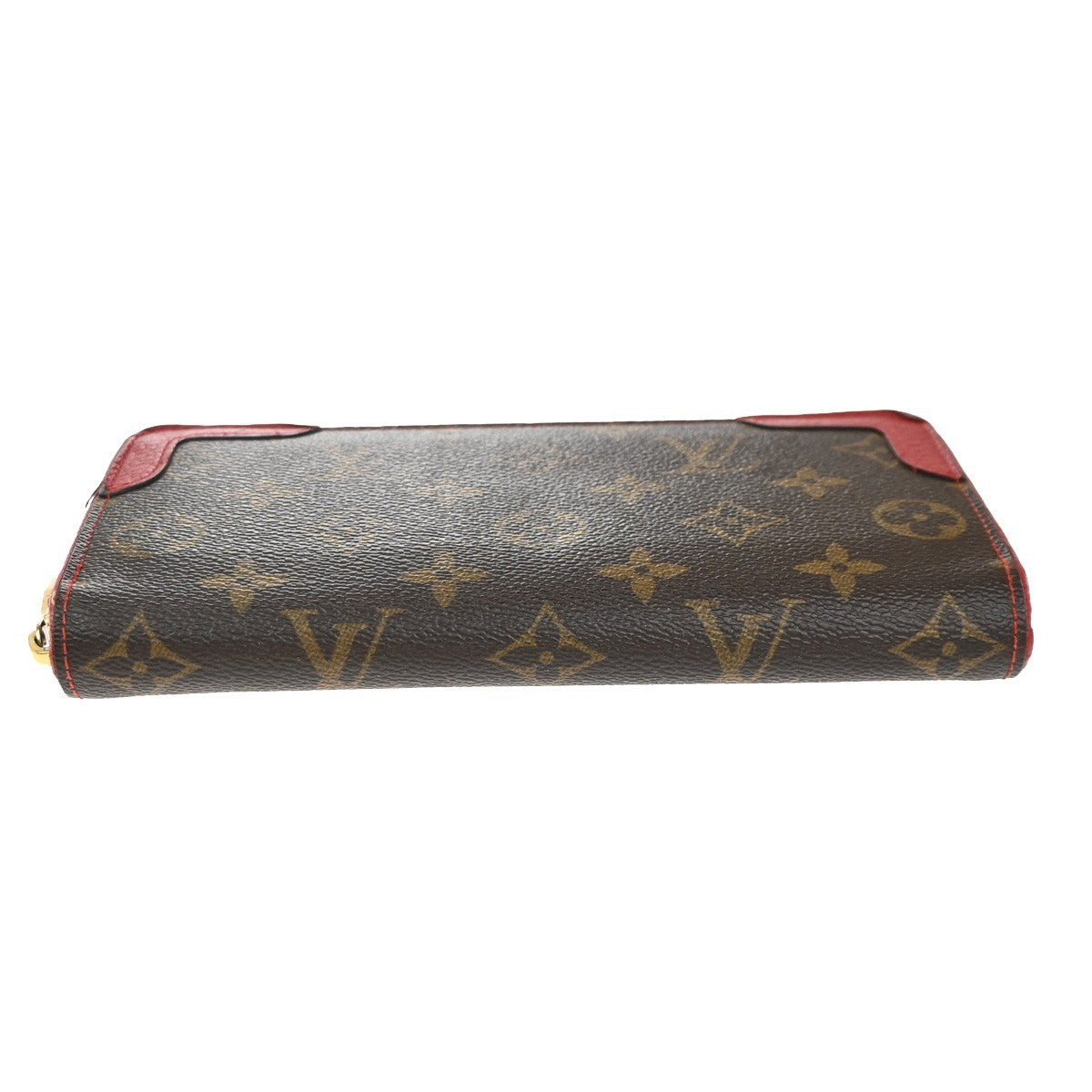 LOUIS VUITTON Zippy Retiro Long Zip Around Wallet Monogram BN RD M61187 33EG329
