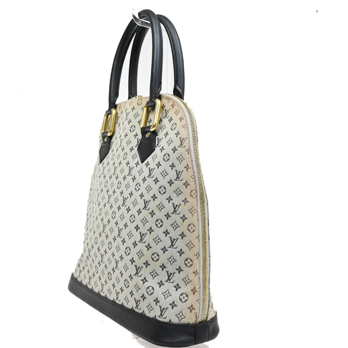 LOUIS VUITTON Alma Haut Hand bag Monogram Mini Canvas Leather BE M92203 31KB537
