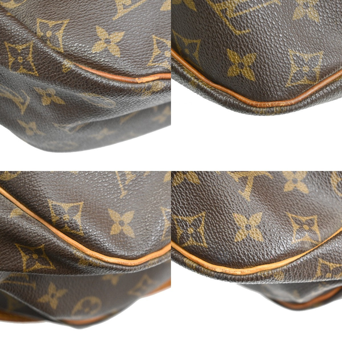 LOUIS VUITTON Saumur 35 Shoulder Bag Monogram Leather BN France M42254 83TA268