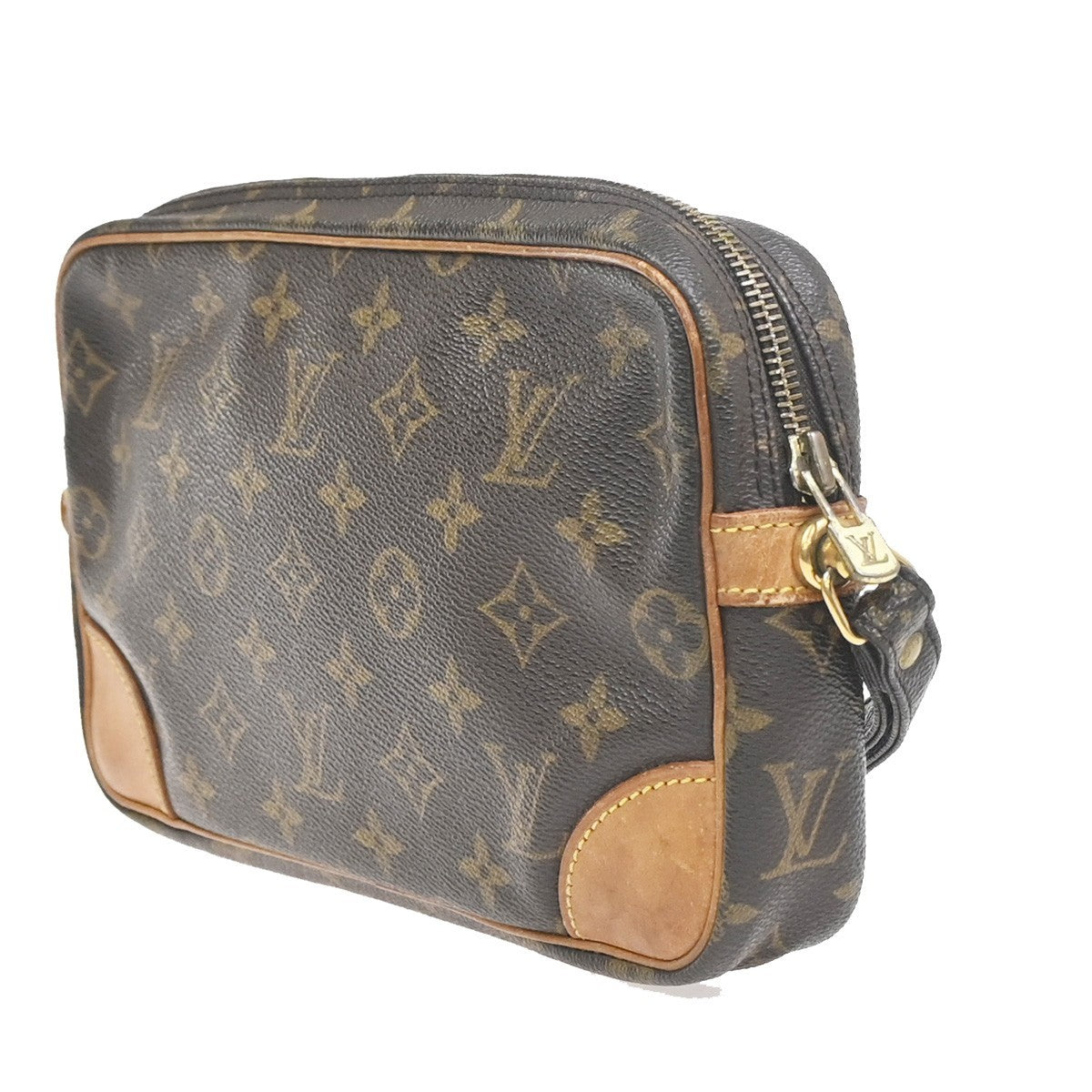 LOUIS VUITTON Marly Dragonne GM Clutch Hand Bag Monogram Brown M51825 31KC793