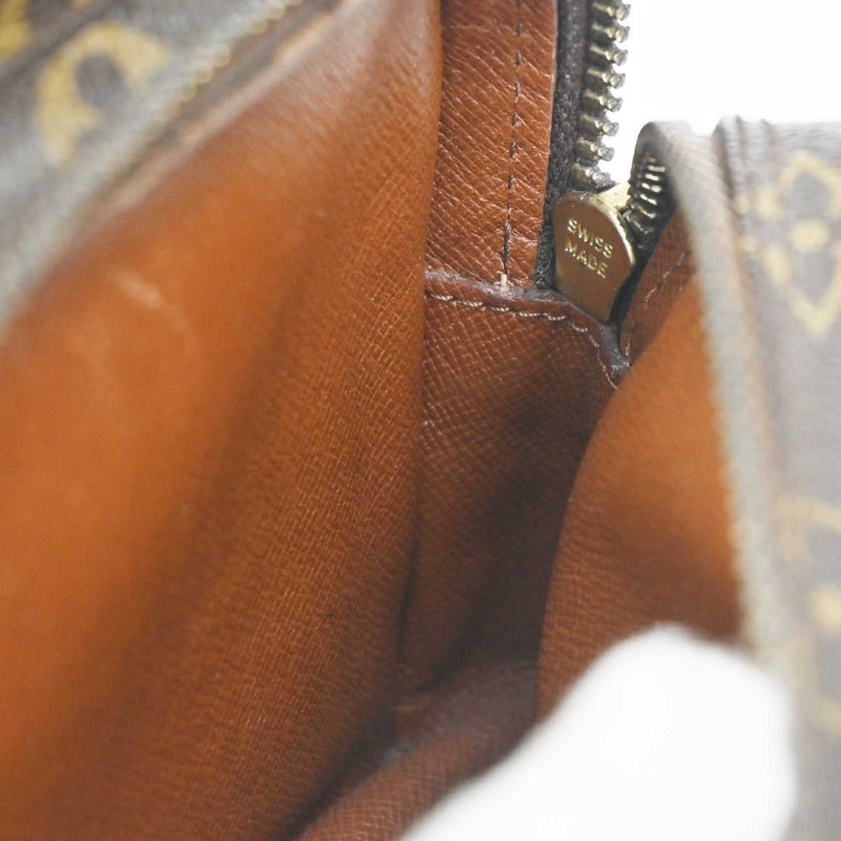 LOUIS VUITTON Mini Amazon Shoulder Bag Monogram Leather Brown M45238 86KC377