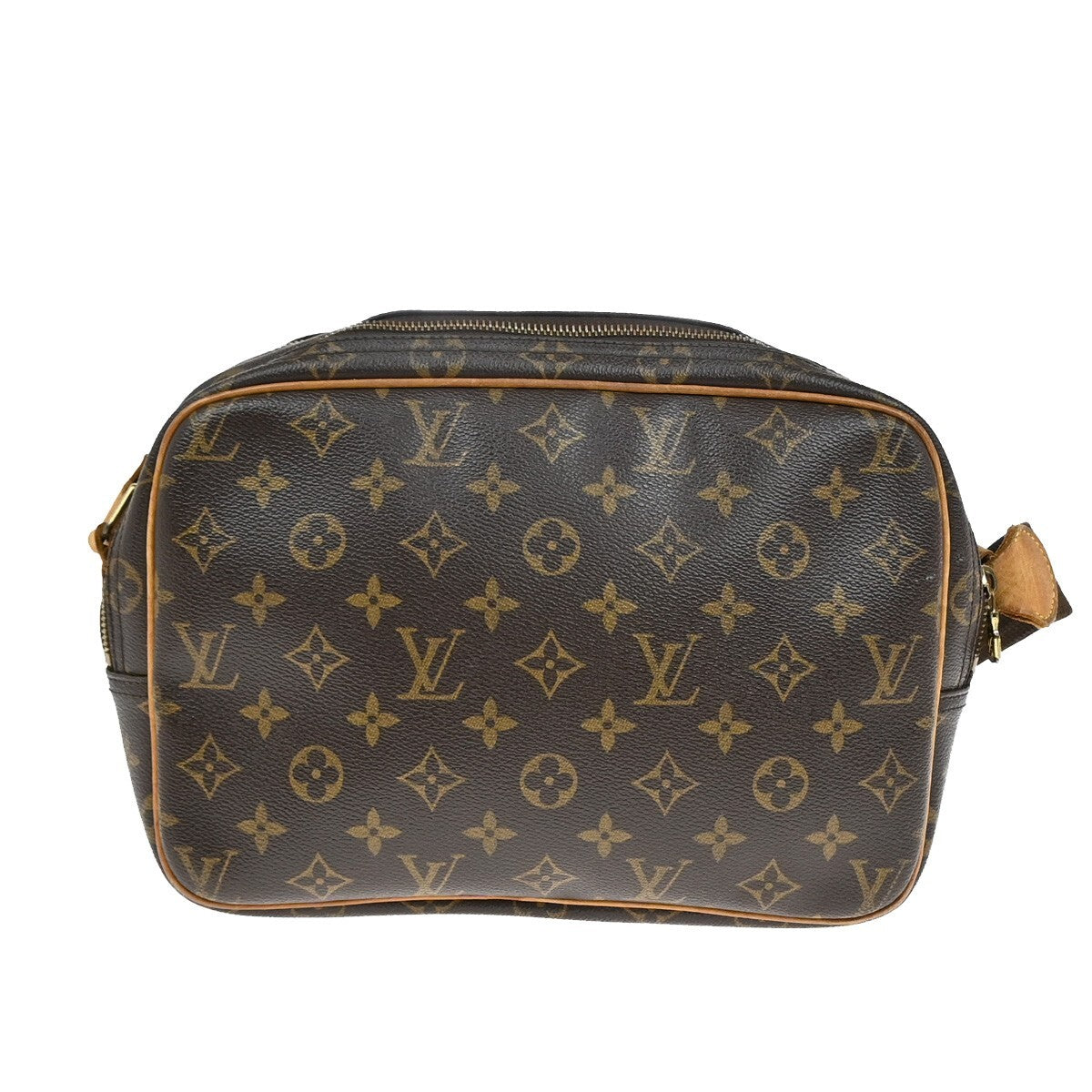 LOUIS VUITTON Reporter PM Crossbody Shoulder Bag Monogram Leather M45254 32EE244