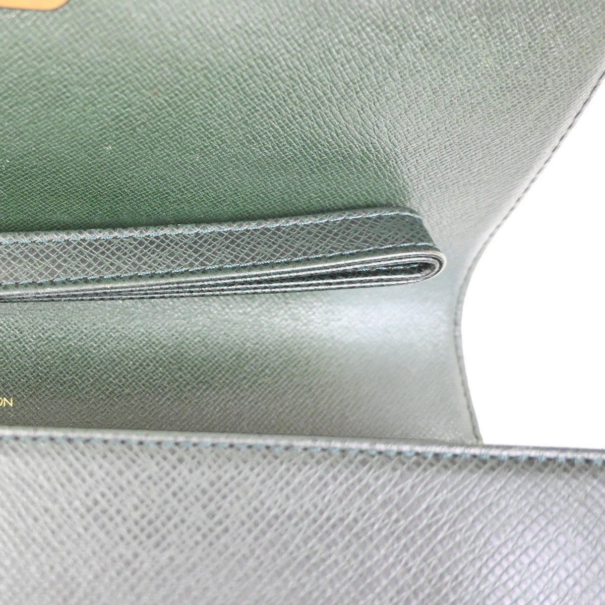 LOUIS VUITTON Pochette Kourad Clutch Hand Bag Taiga Leather GN M30194 07KC314