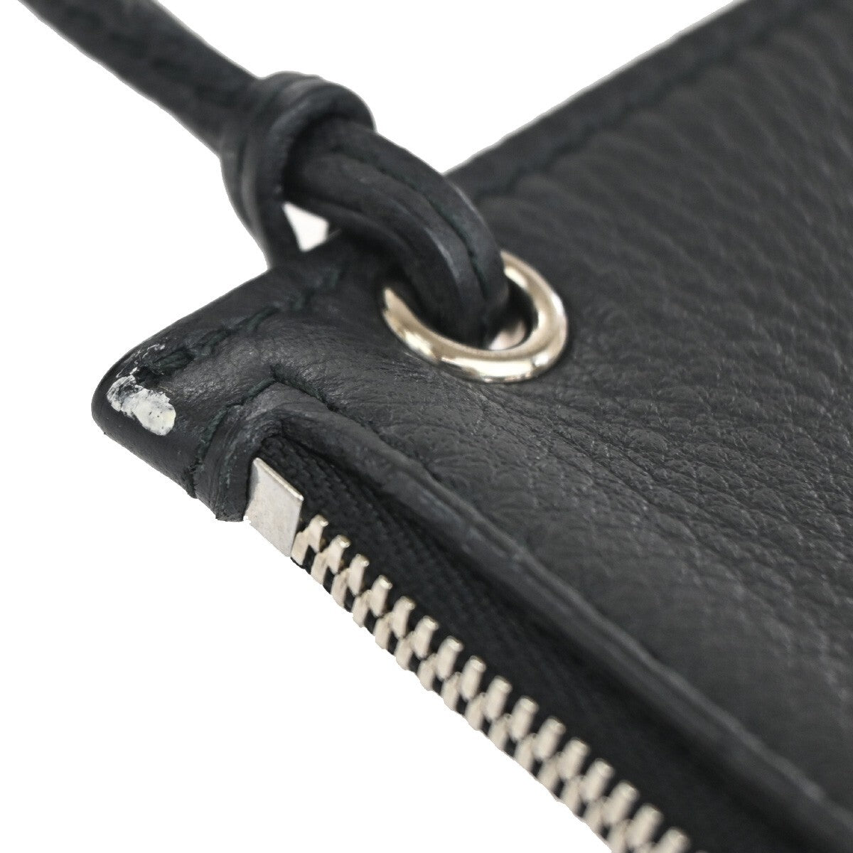 BALENCIAGA Logo Everyday Tote XS Shoulder Hand Bag Leather Black 83EF081