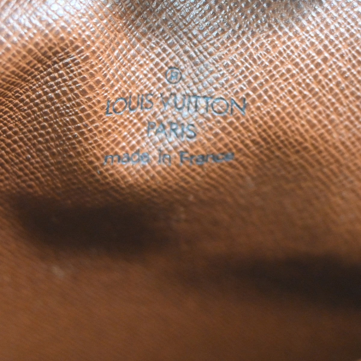 LOUIS VUITTON Danube Shoulder Bag Monogram Leather Brown France M45266 31SA063