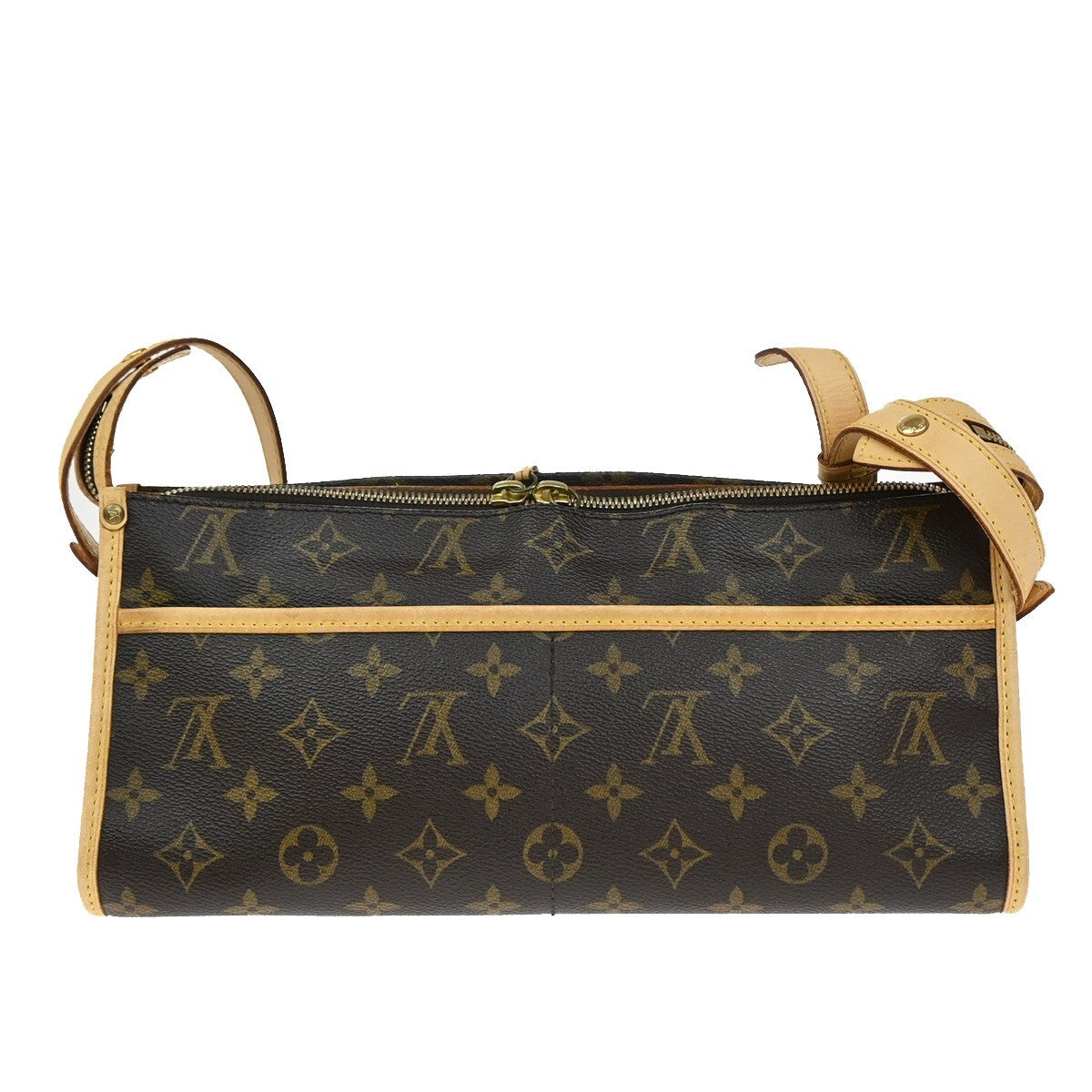 LOUIS VUITTON LV Popincourt Long Shoulder Bag Monogram Brown M40008 70EE190