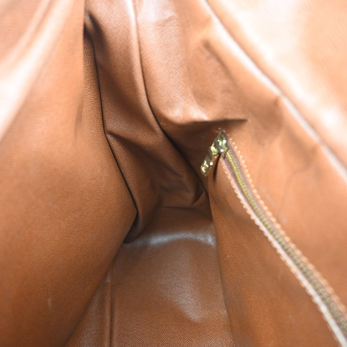 LOUIS VUITTON Boulogne 35 Shoulder Bag Monogram Leather Brown M51260 73YH997
