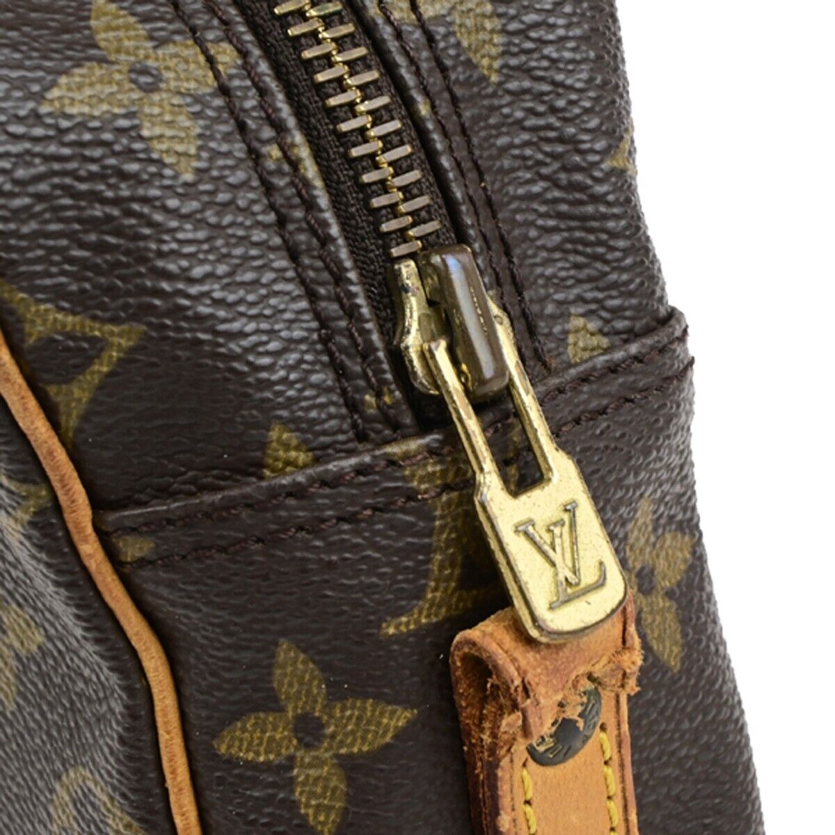 LOUIS VUITTON Trocadero 27 Shoulder Bag Monogram Leather Brown M51274 04ED333
