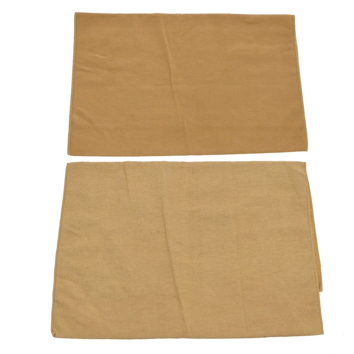 LOUIS VUITTON Logo 10 Set Dust Bag Canvas Cotton Beige Brown 08KB597
