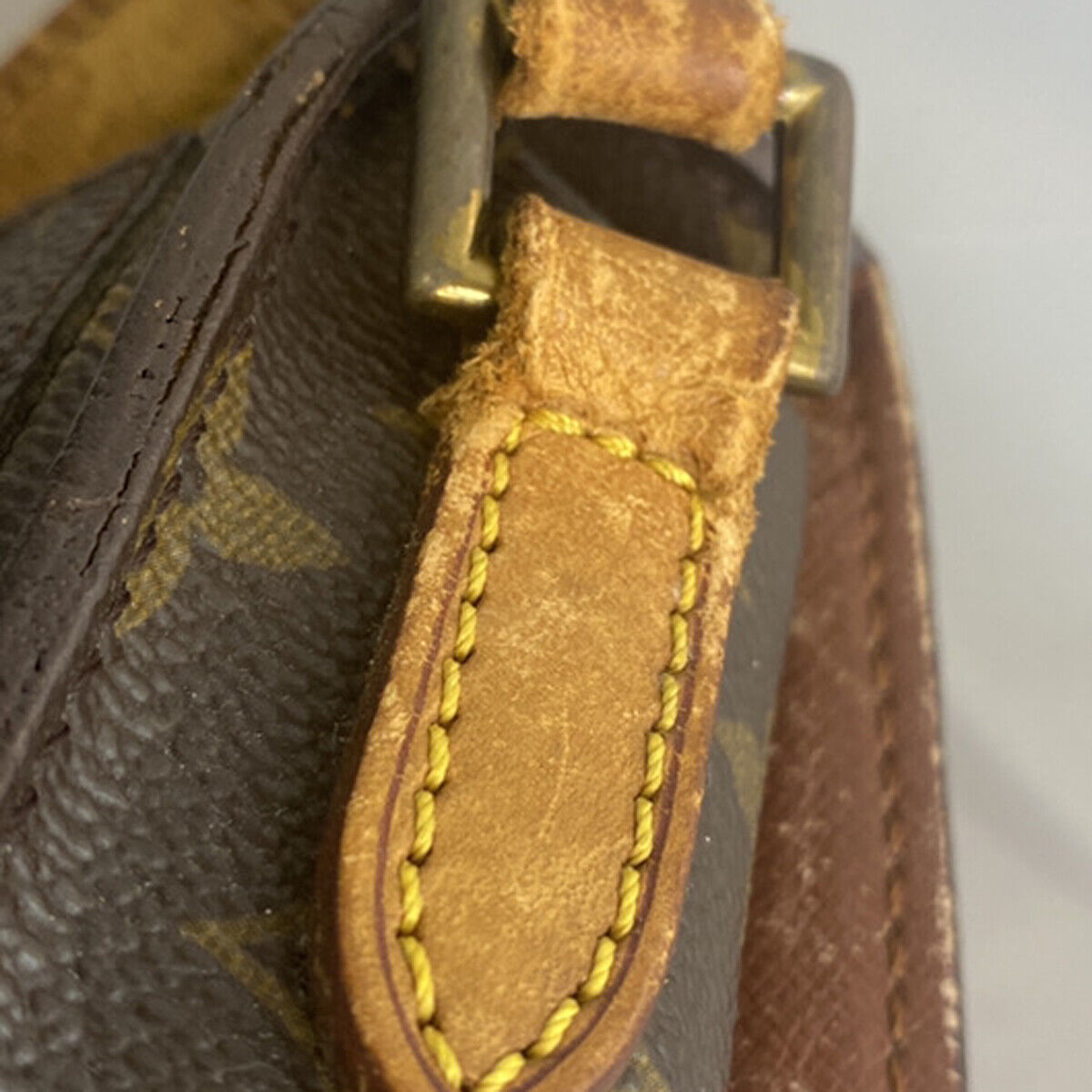 LOUIS VUITTON Mini Saint Cloud Shoulder Bag Monogram Leather BN M51244 04YG772