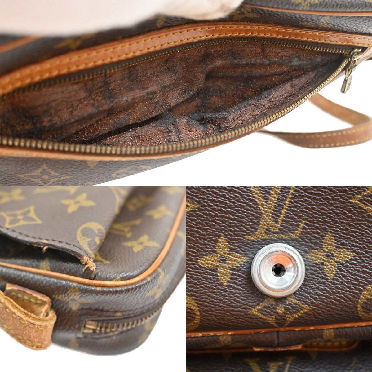 LOUIS VUITTONI Saint Germain 28 Shoulder Bag Monogram Leather BN M51207 66SA035