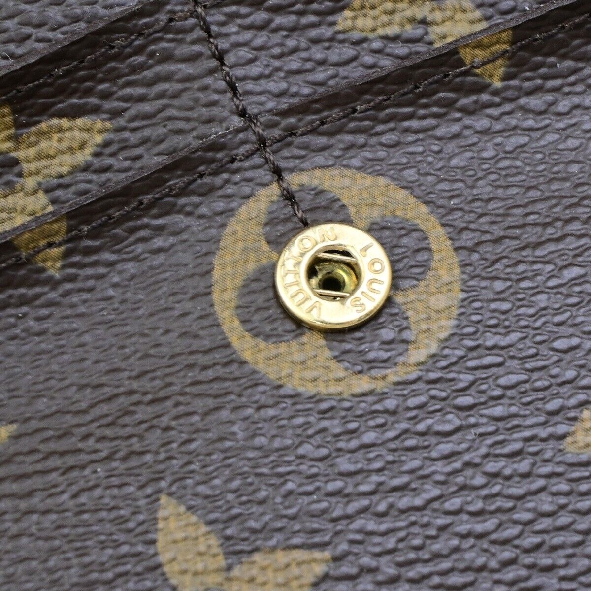 LOUIS VUITTON Portefeuille Sarah Long Bifold Wallet Monogram BN M61734 36ED245