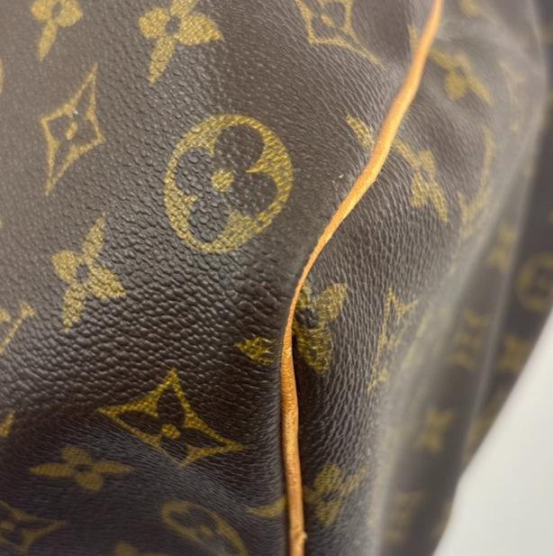 LOUIS VUITTON Keepall 50 Travel Hand Bag Monogram Leather Brown M41426 75MA038