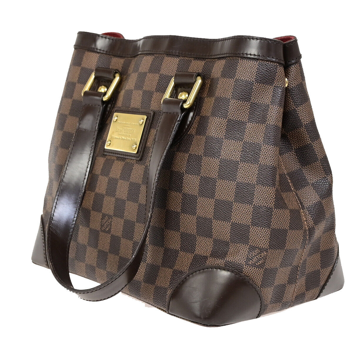 LOUIS VUITTON Hampstead PM Shoulder Bag Damier Ebene Leather BN N51205 18YE850