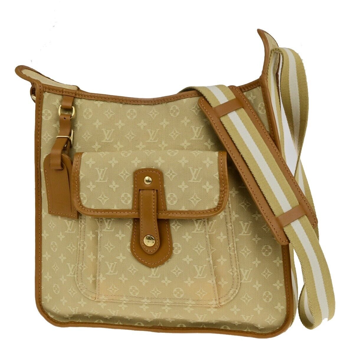 LOUIS VUITTON Marie Kate Shoulder Bag Monogram Mini Canvas Beige M92323 73SJ584