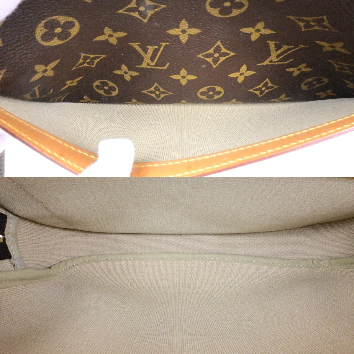 LOUIS VUITTON Reporter PM Crossbody Shoulder Bag Monogram Leather M45254 82EE133