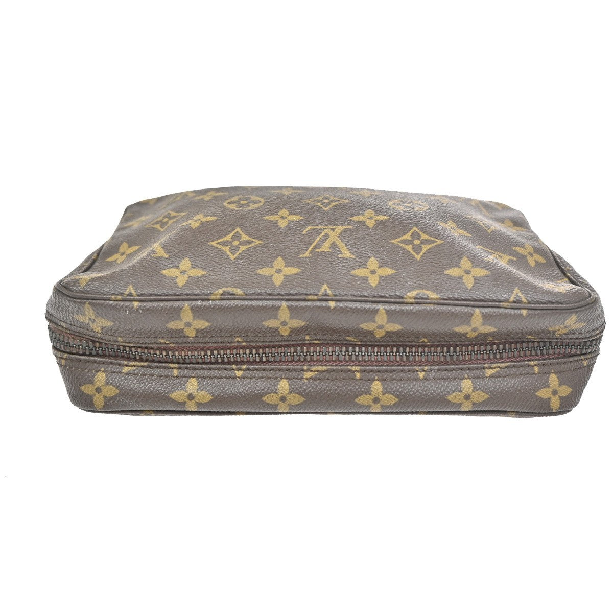 LOUIS VUITTON Trousse Toilette 23 Clutch Hand Bag Monogram Brown M47524 68ZA159
