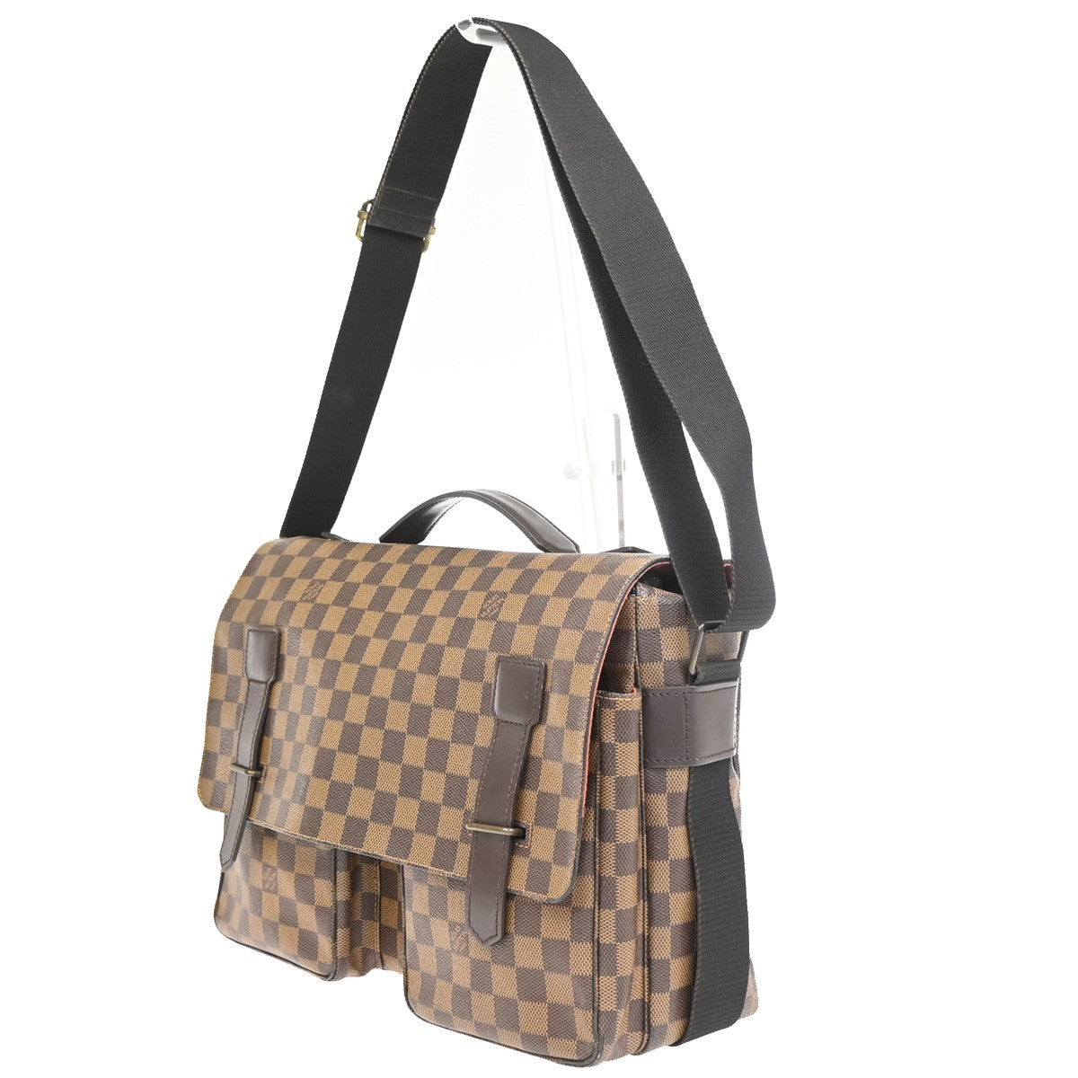 LOUIS VUITTON Broadway Satchel Shoulder Bag Damier Ebene Leather N42270 16KC885