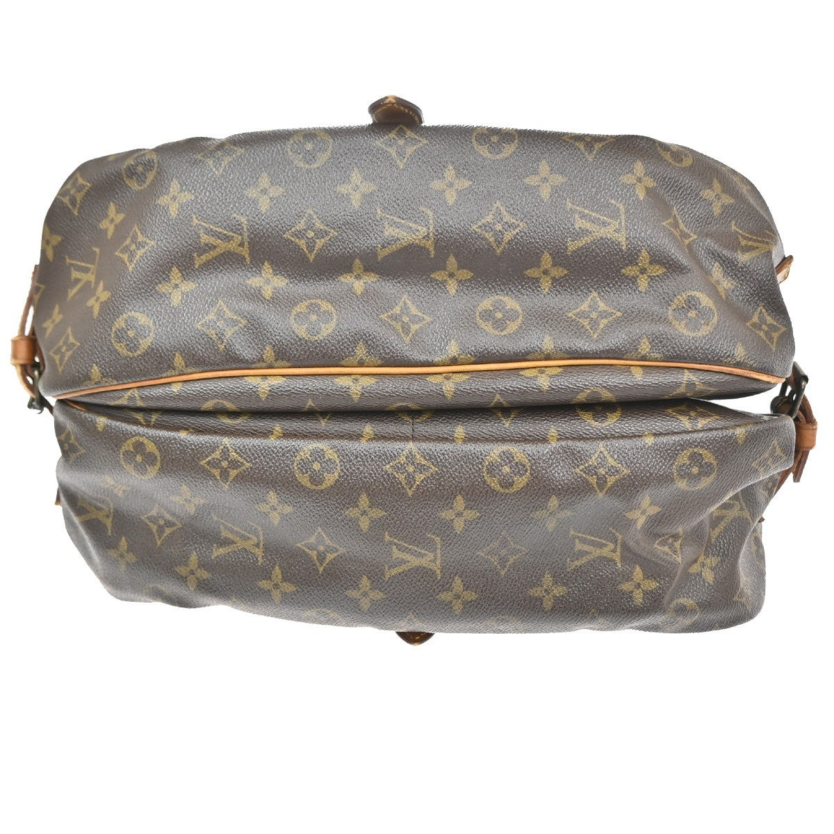 LOUIS VUITTON Saumur 35 Shoulder Bag Monogram Leather BN France M42254 80CA880
