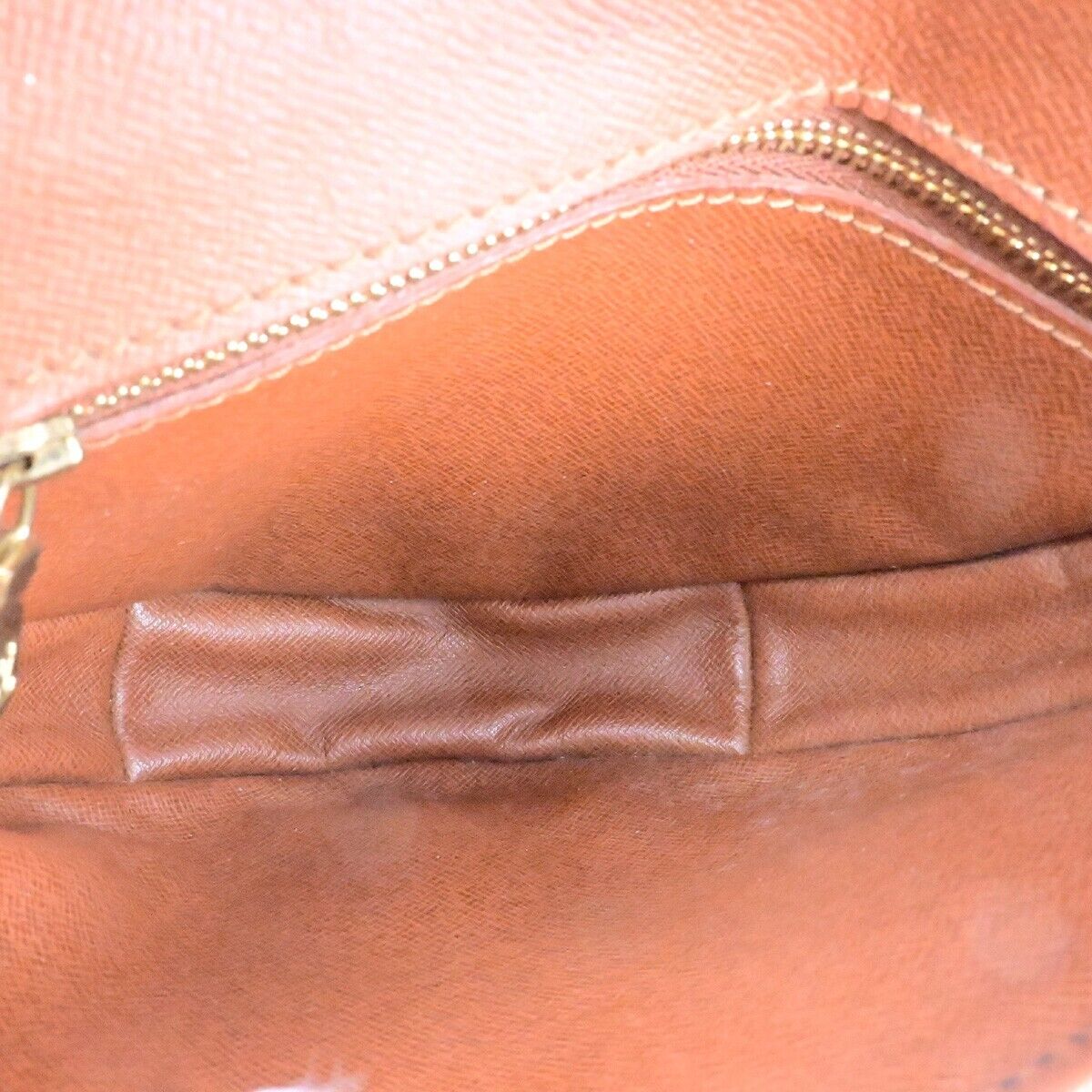 LOUIS VUITTON Chantilly PM Shoulder Bag Monogram Leather Brown M51234 37SJ580