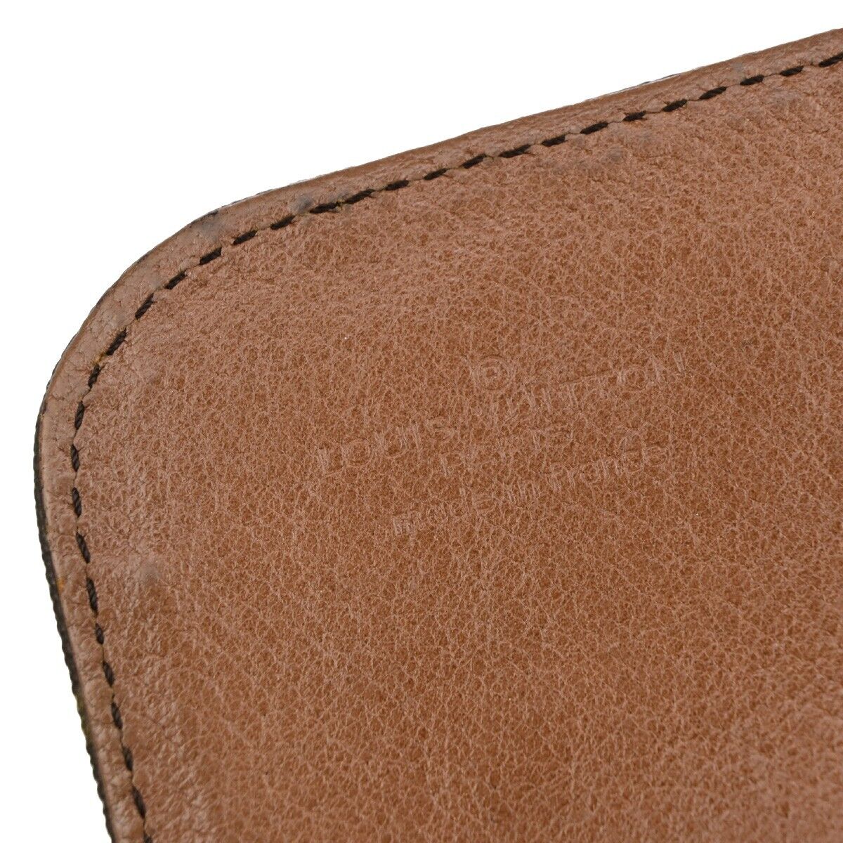 LOUIS VUITTON Cartouchiere GM Shoulder Bag Monogram Leather Brown M51252 64EC250