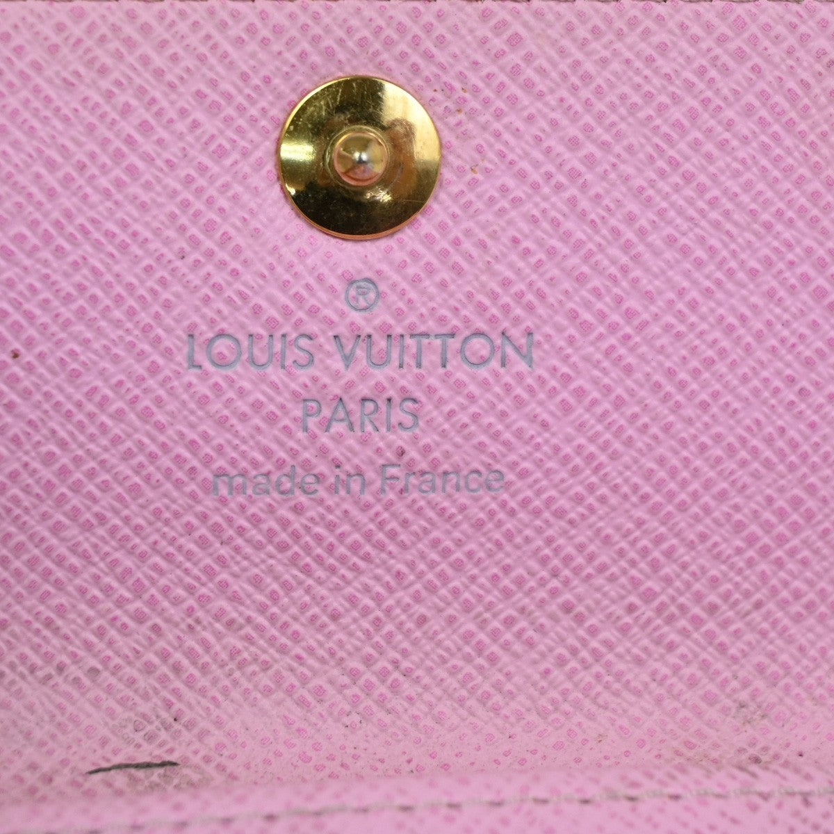 LOUIS VUITTON Multicles 4 Hook Key Case Monogram Multicolor White M60043 09KC665