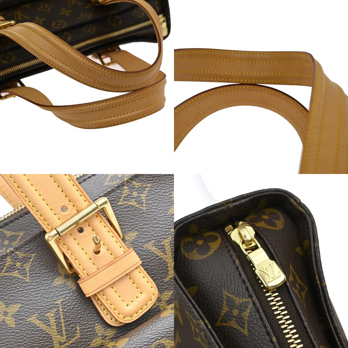 LOUIS VUITTON Multipli Cite Shoulder Bag Monogram Leather Brown M51162 42EG005