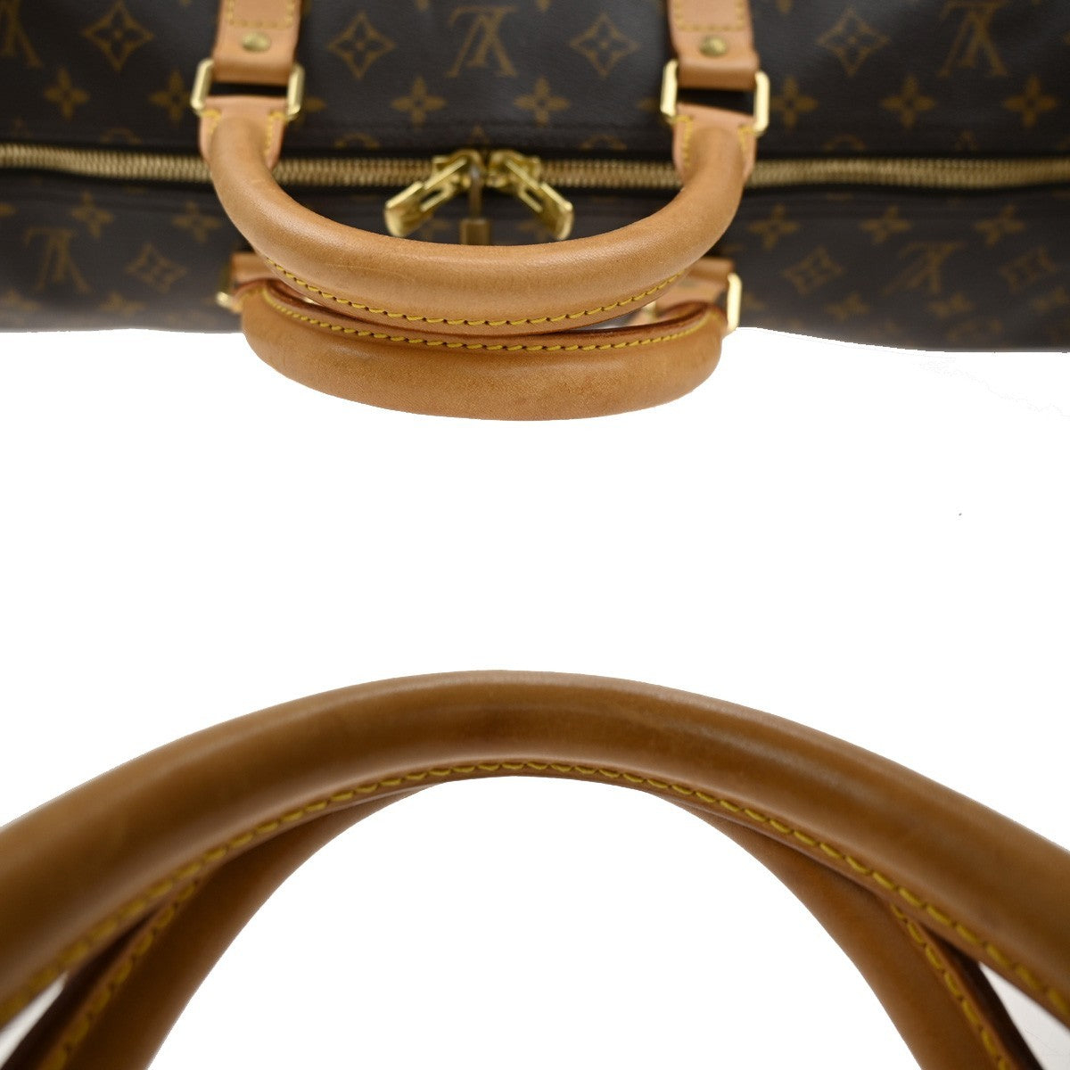 LOUIS VUITTON Keepall Bandouliere 60 2Way Hand Bag Monogram Brown M41412 23CA097