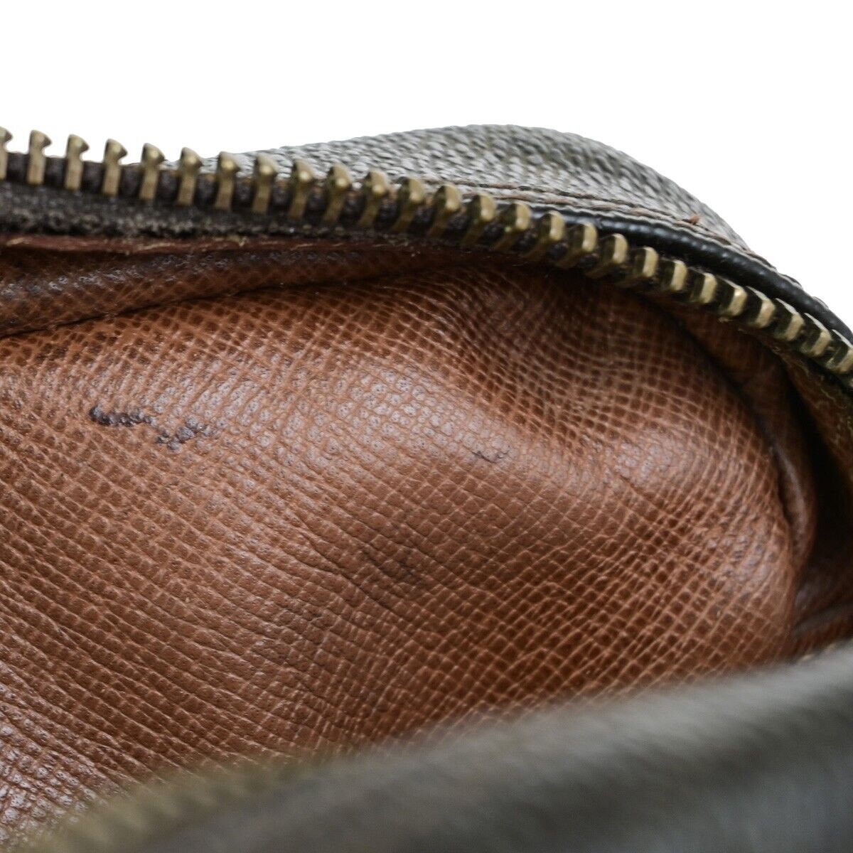 LOUIS VUITTON Compiegne 23 Clutch Hand Bag Monogram Leather Brown M51847 01FB194