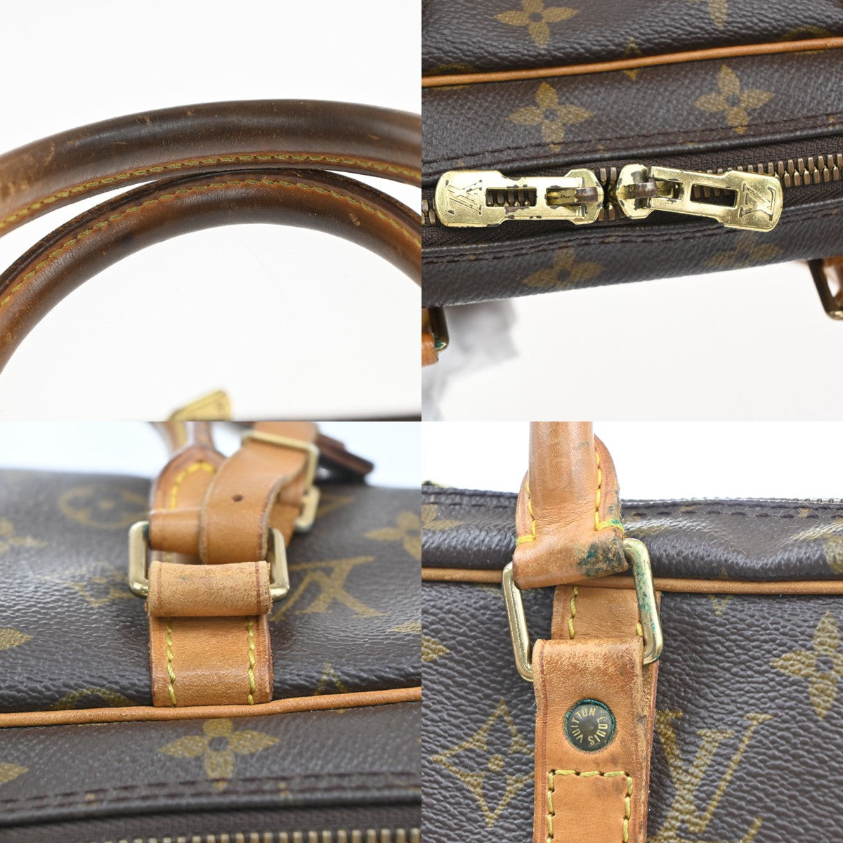 LOUIS VUITTON Porte Documents Voyage Business Hand Bag Monogram M53361 64YH343