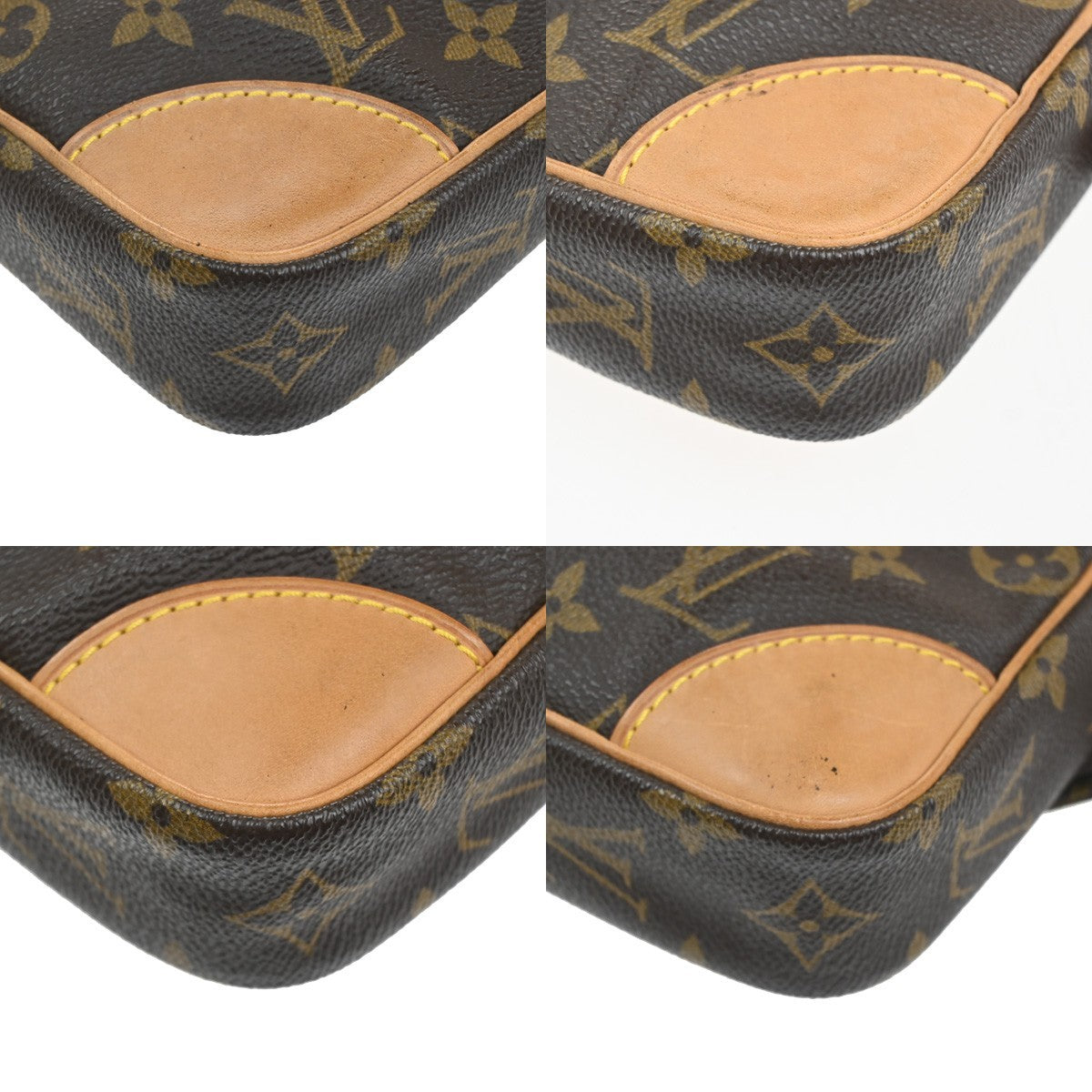 LOUIS VUITTON Marly Dragonne GM Clutch Hand Bag Monogram Brown M51825 33MA520