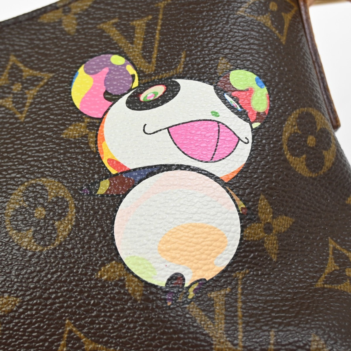 LOUIS VUITTON Trotteur Shoulder Bag Monogram Panda Leather BN M51241 638RQ026