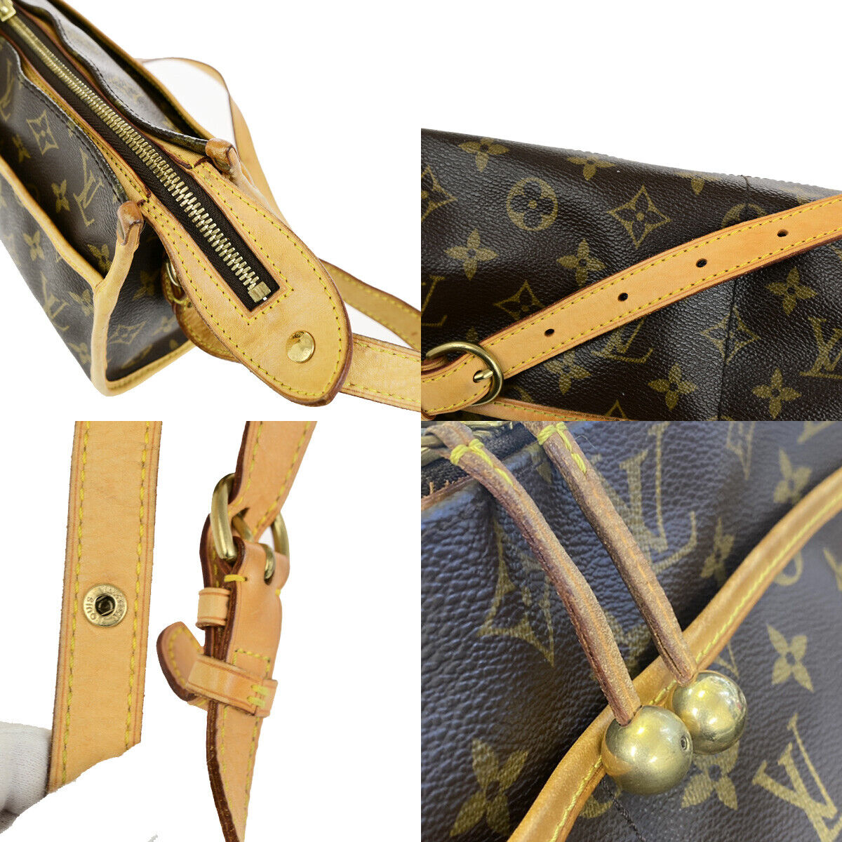 LOUIS VUITTON LV Popincourt Long Shoulder Bag Monogram Brown M40008 79YG604
