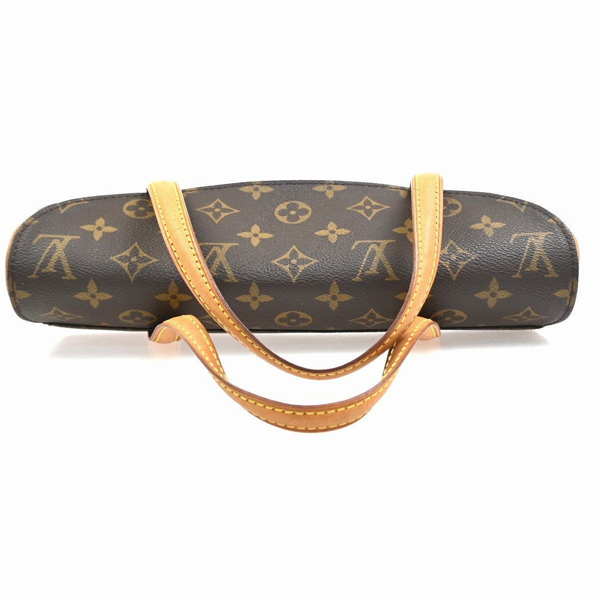 LOUIS VUITTON Sonatine Hand Bag Monogram Leather Brown France M51902 18YH936