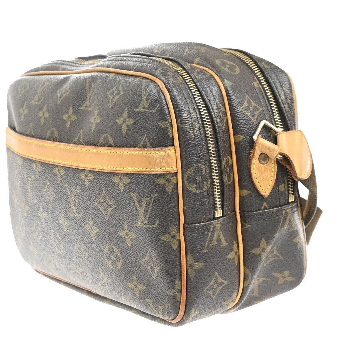 LOUIS VUITTON Reporter PM Crossbody Shoulder Bag Monogram Leather M45254 85KC862