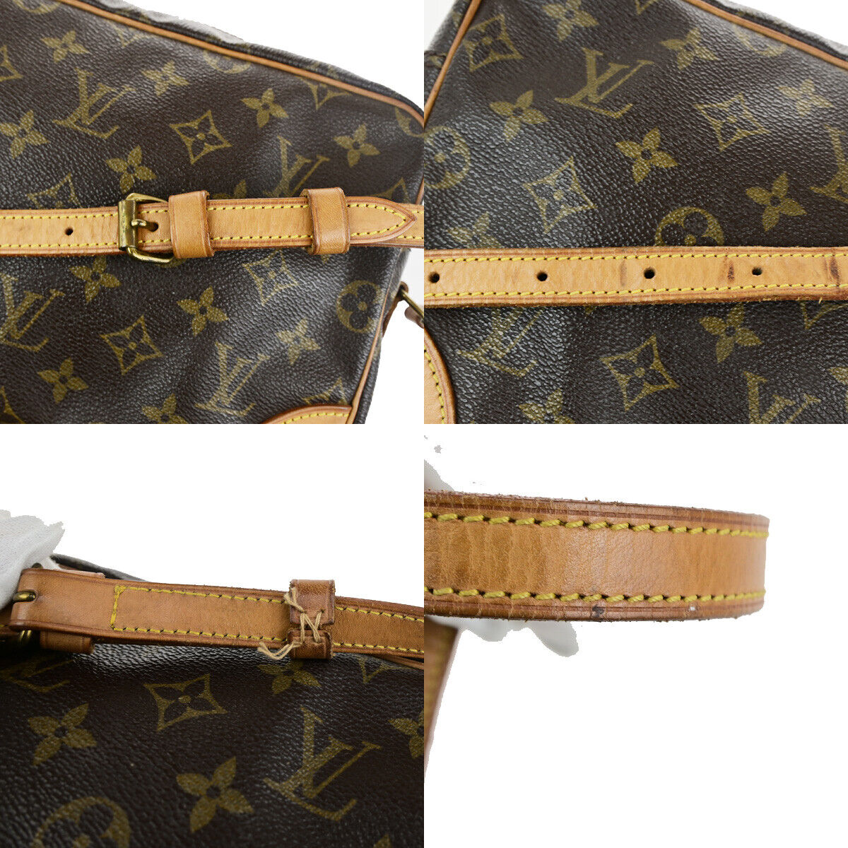 LOUIS VUITTON Trocadero 27 Shoulder Bag Monogram Leather Brown M51274 89YG521