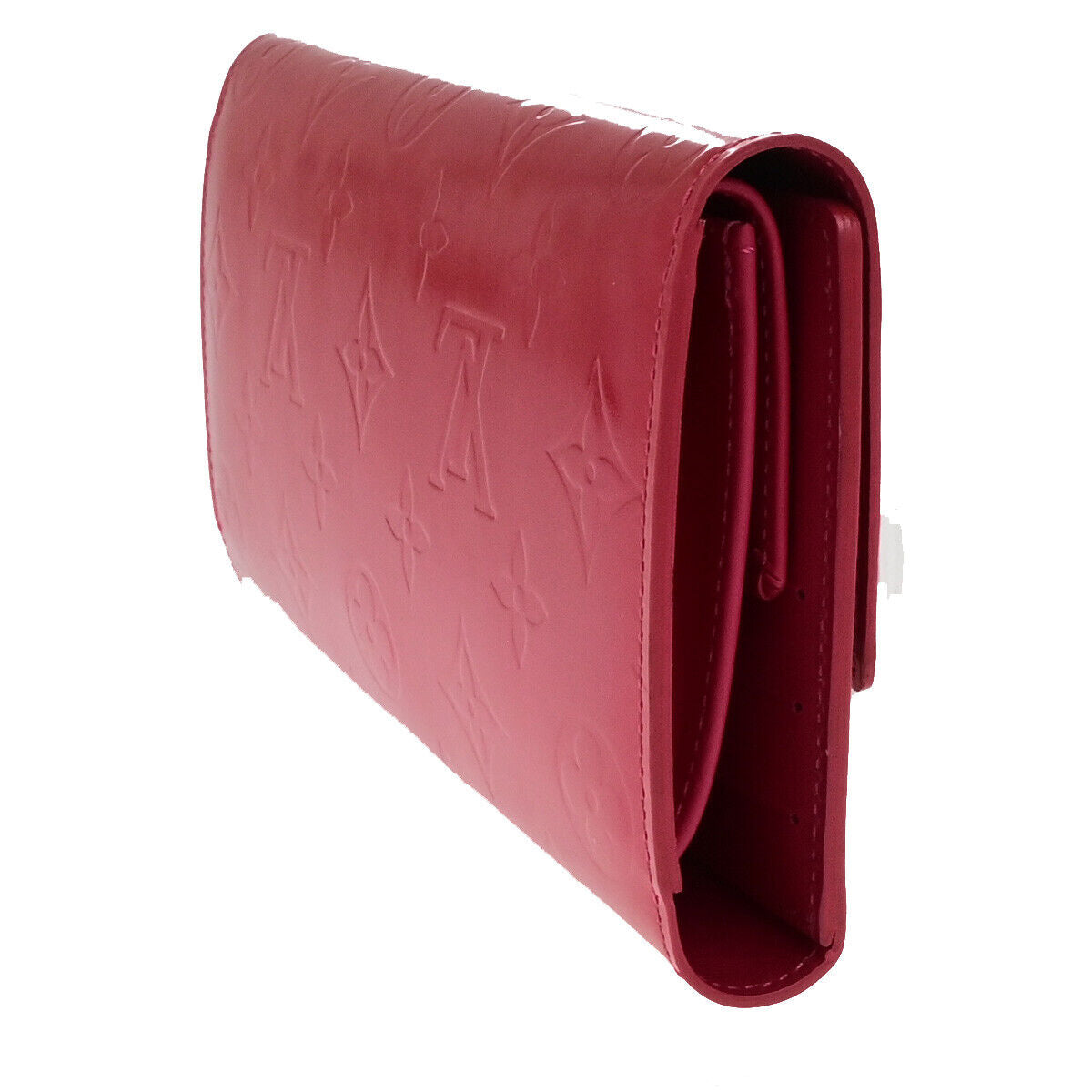LOUIS VUITTON International Long Wallet Monogram Vernis Pink M91246 34YG764