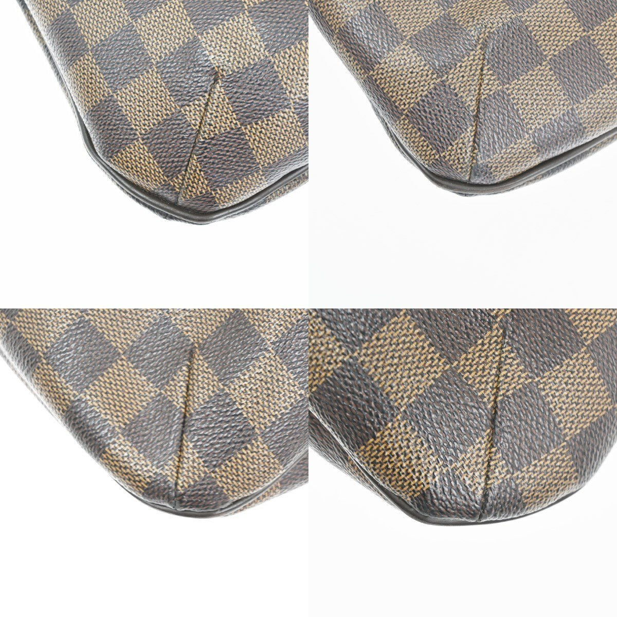 LOUIS VUITTON Bloomsbury PM Shoulder Bag Damier Leather Brown N42251 11TA477