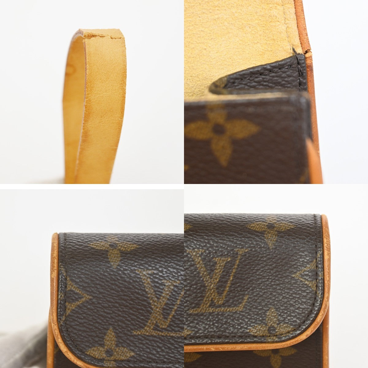 LOUIS VUITTON Pochette Florentine XS Bum Bag Monogram Leather BN M51855 83ZA271