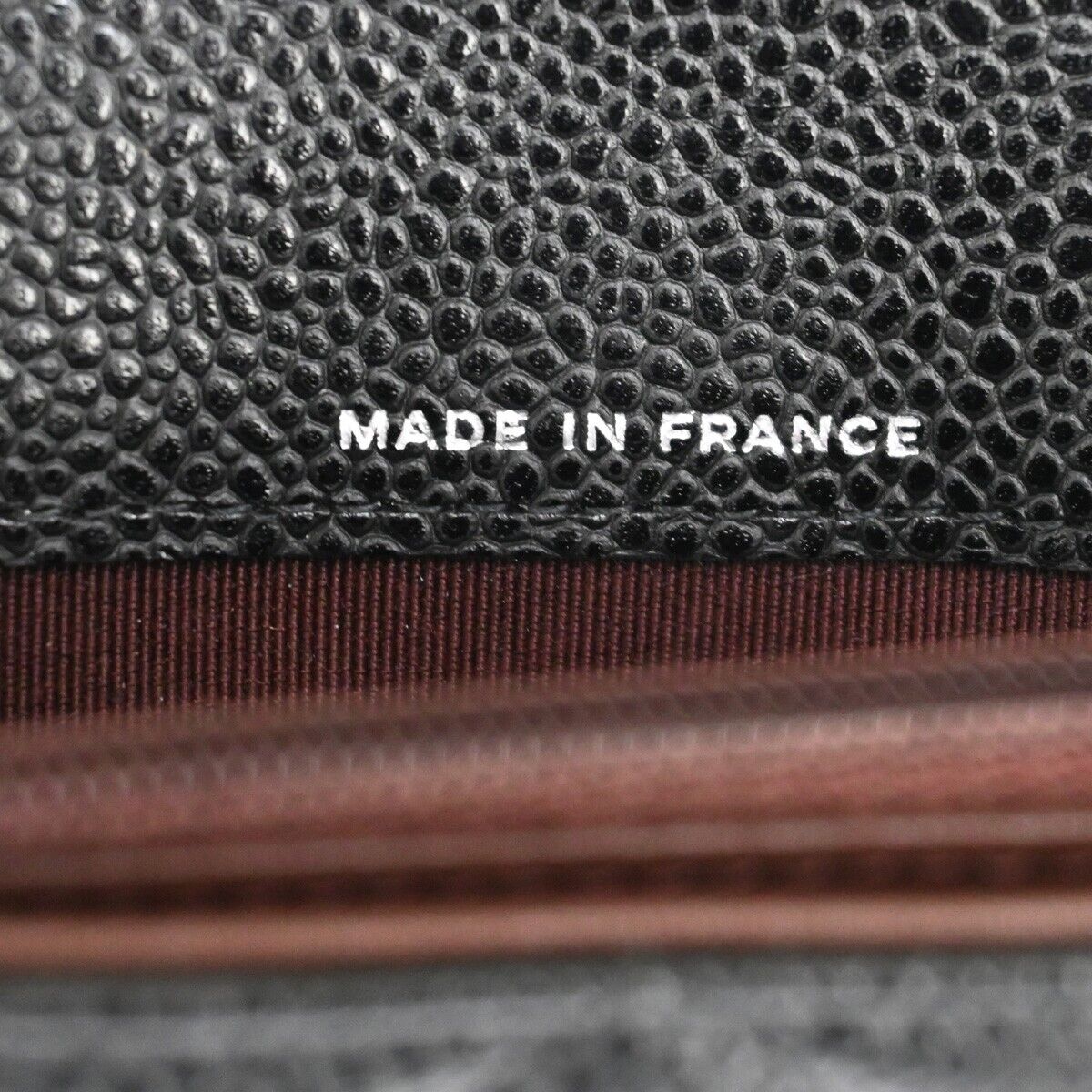 "CHANEL CC Matelasse Long Bifold Wallet Purse Caviar Leather Black SHW 41RJ205