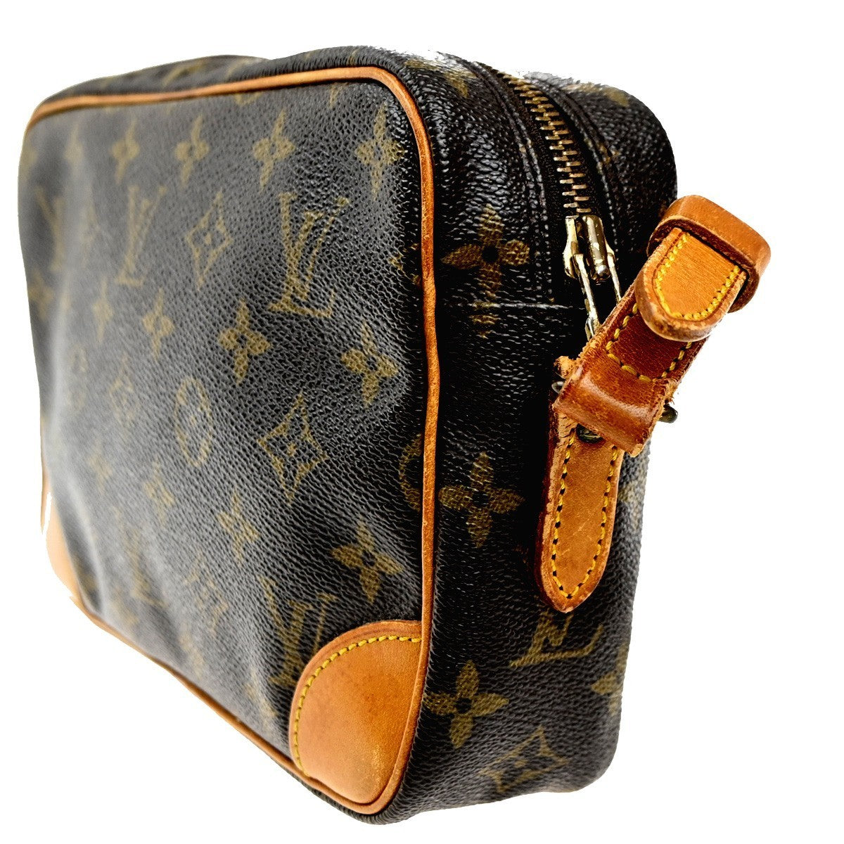 LOUIS VUITTON Trocadero 24 Shoulder Bag Monogram Leather Brown M51276 35MA357
