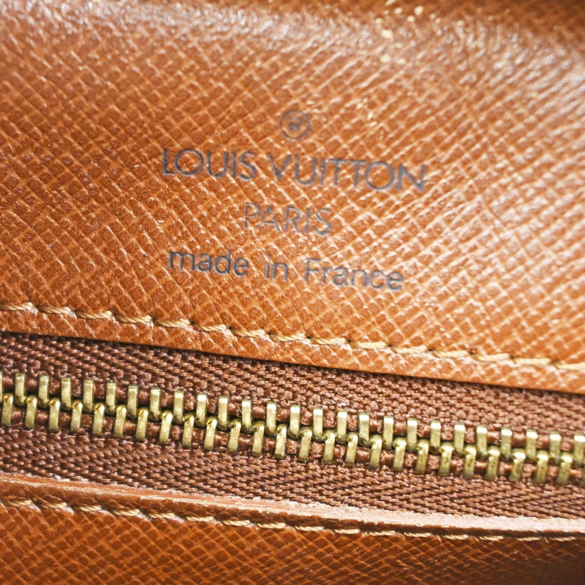 LOUIS VUITTON Boulogne 30 Shoulder Bag Monogram Leather Brown M51265 80KB526