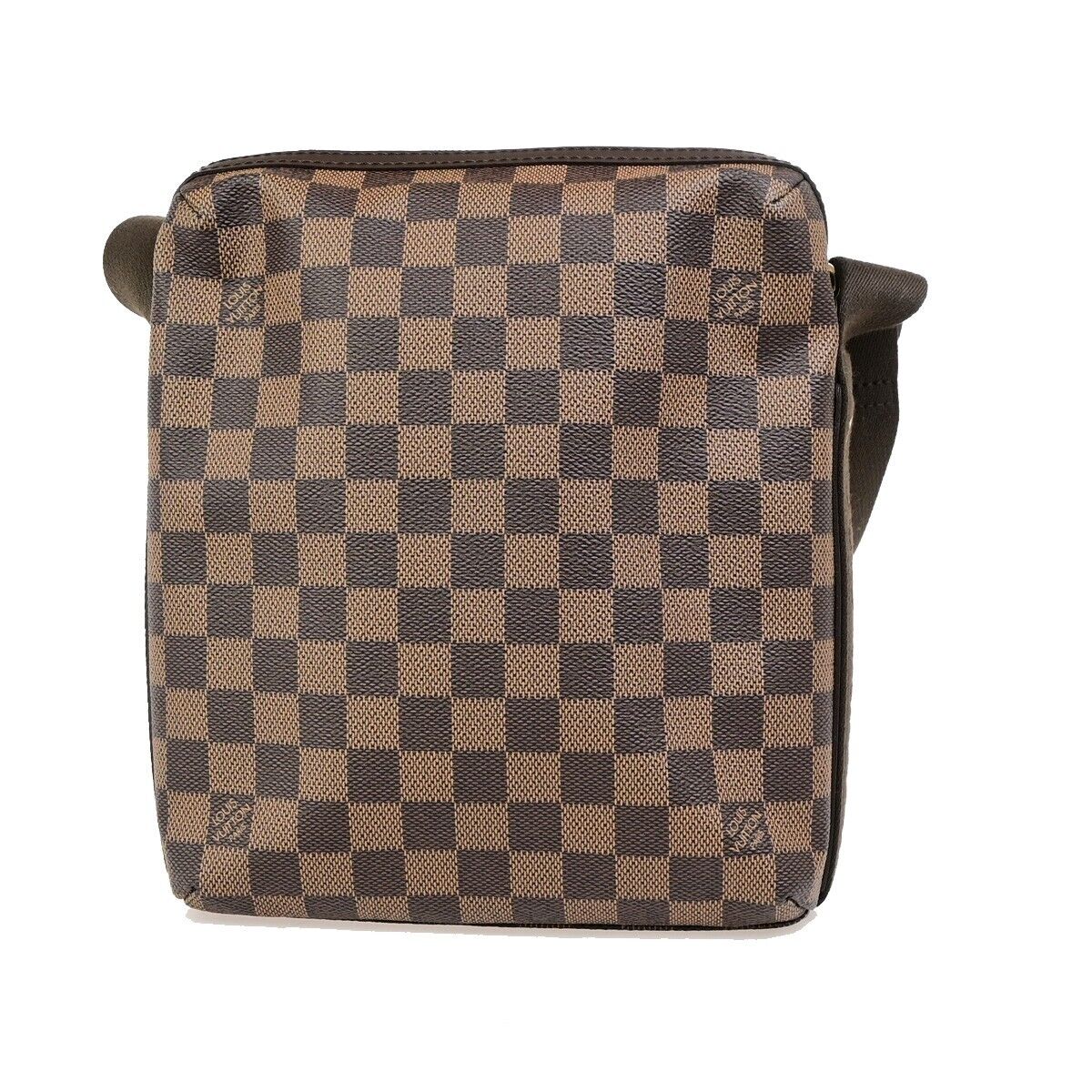 LOUIS VUITTON Trotter Bobur Shoulder Bag Damier Ebene Leather BN N41135 632RK747