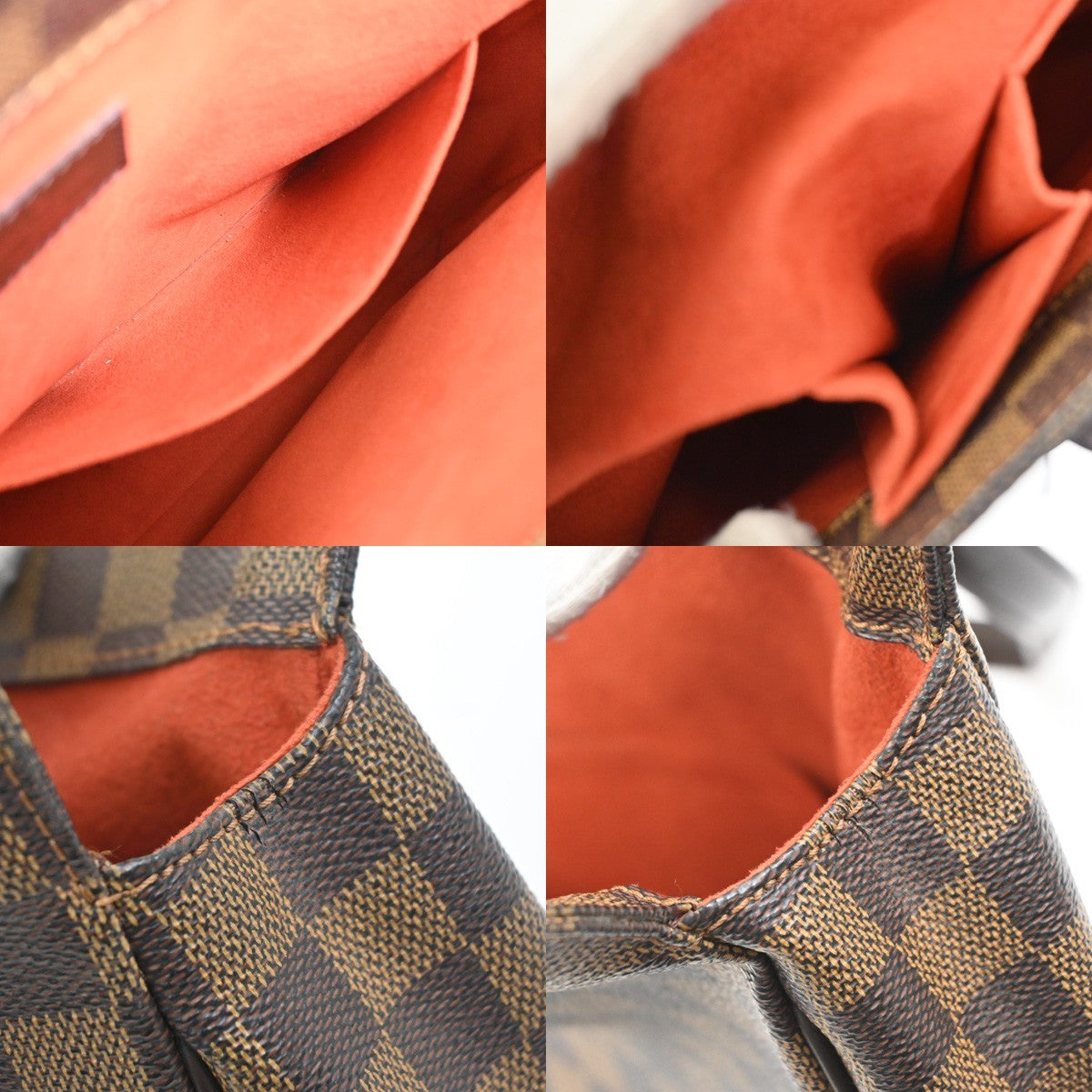 LOUIS VUITTON Parioli PM Shoulder Bag Damier Ebene Leather Brown N51123 73YH940