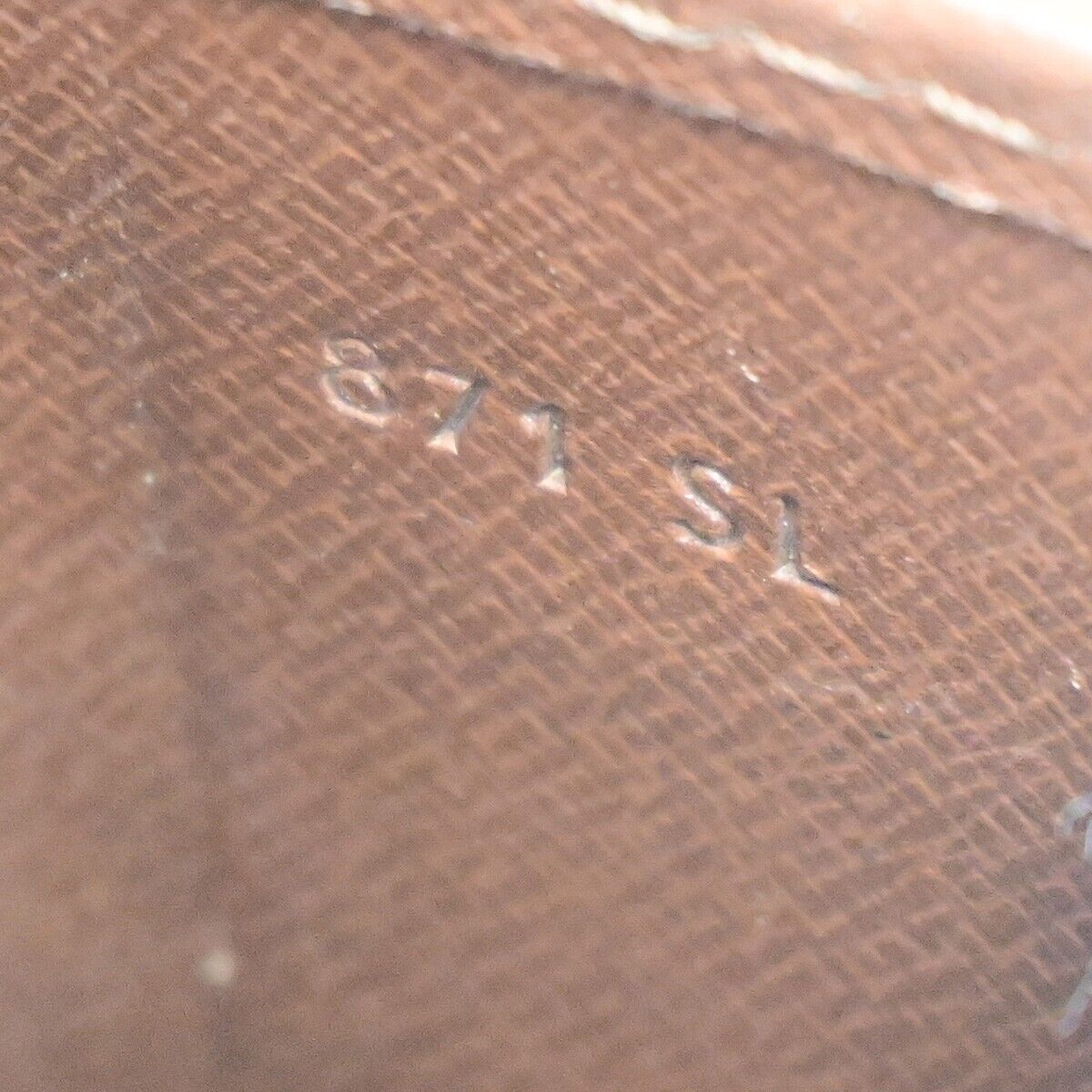 LOUIS VUITTON Cartouchiere MM Shoulder Bag Monogram Leather Brown M51253 30FB216