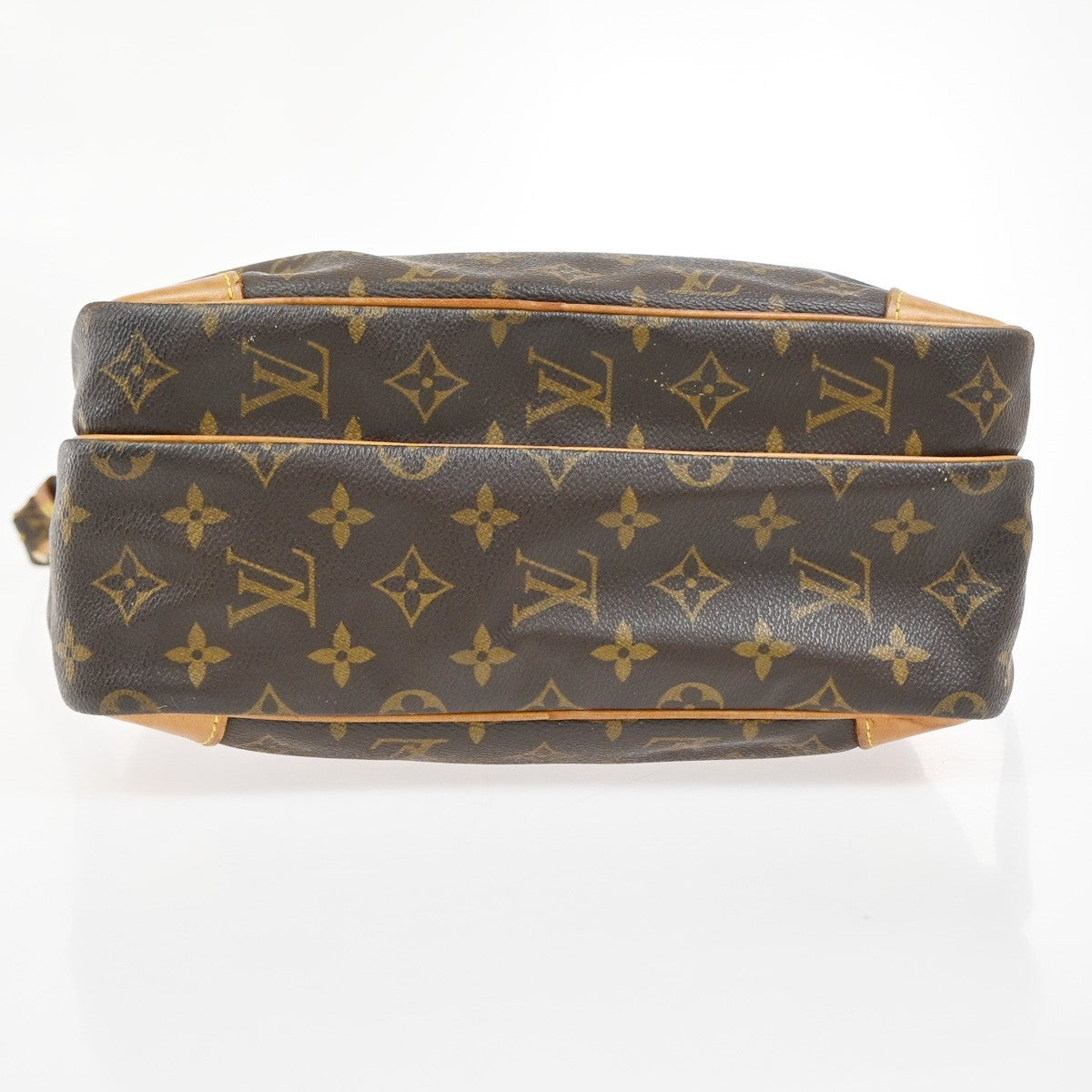 LOUIS VUITTON Nile Crossbody Shoulder Bag Monogram Leather Brown M45244 73TA643