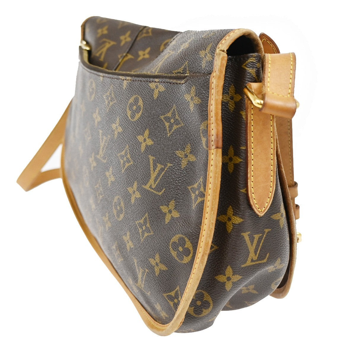 LOUIS VUITTON Menilmontant MM Shoulder Bag Monogram Leather BN M40473 85KB631