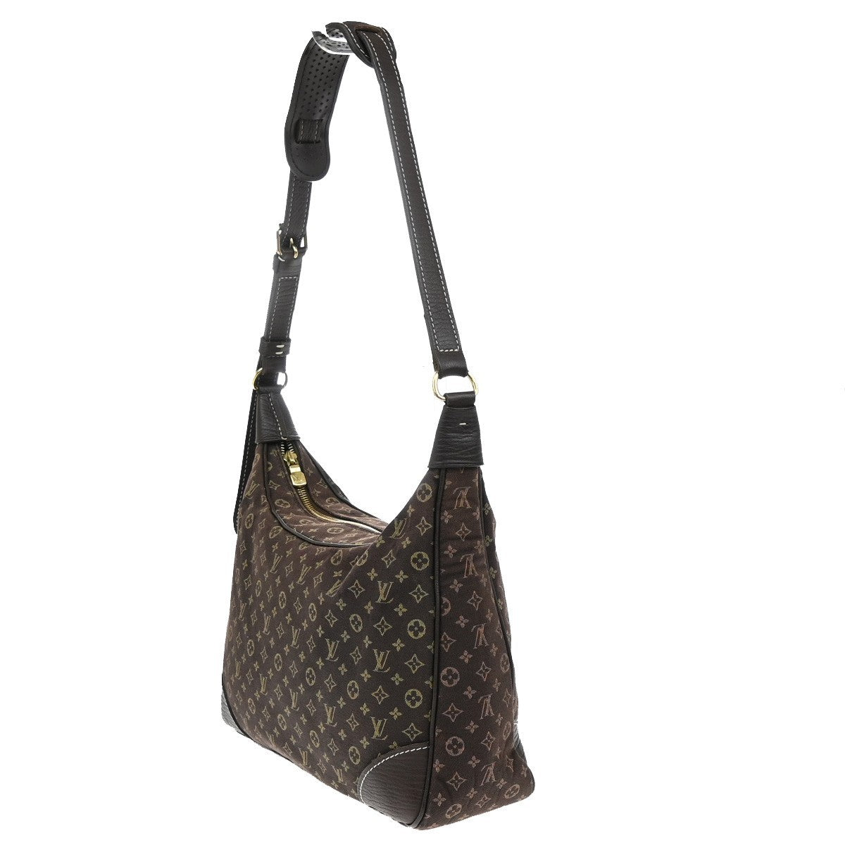 LOUIS VUITTON Boulogne 30 Shoulder Bag Monogram Mini Lin Canvas M95225 86KB615