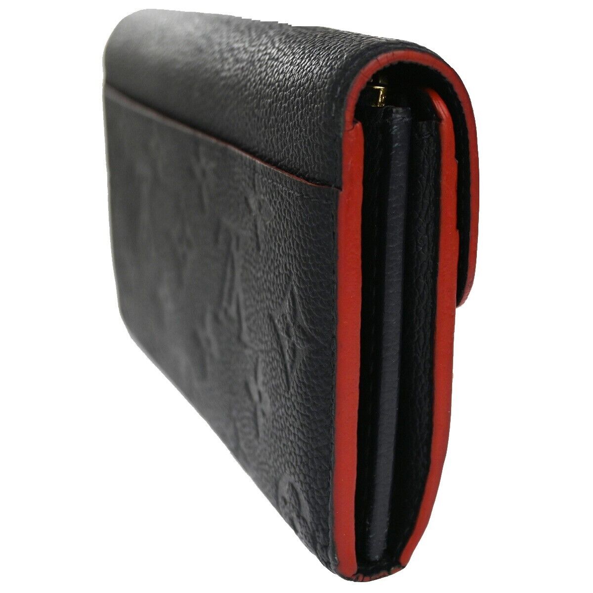 LOUIS VUITTON Portefeuille Sarah Wallet Monogram Empreinte Blue M62125 88YD970