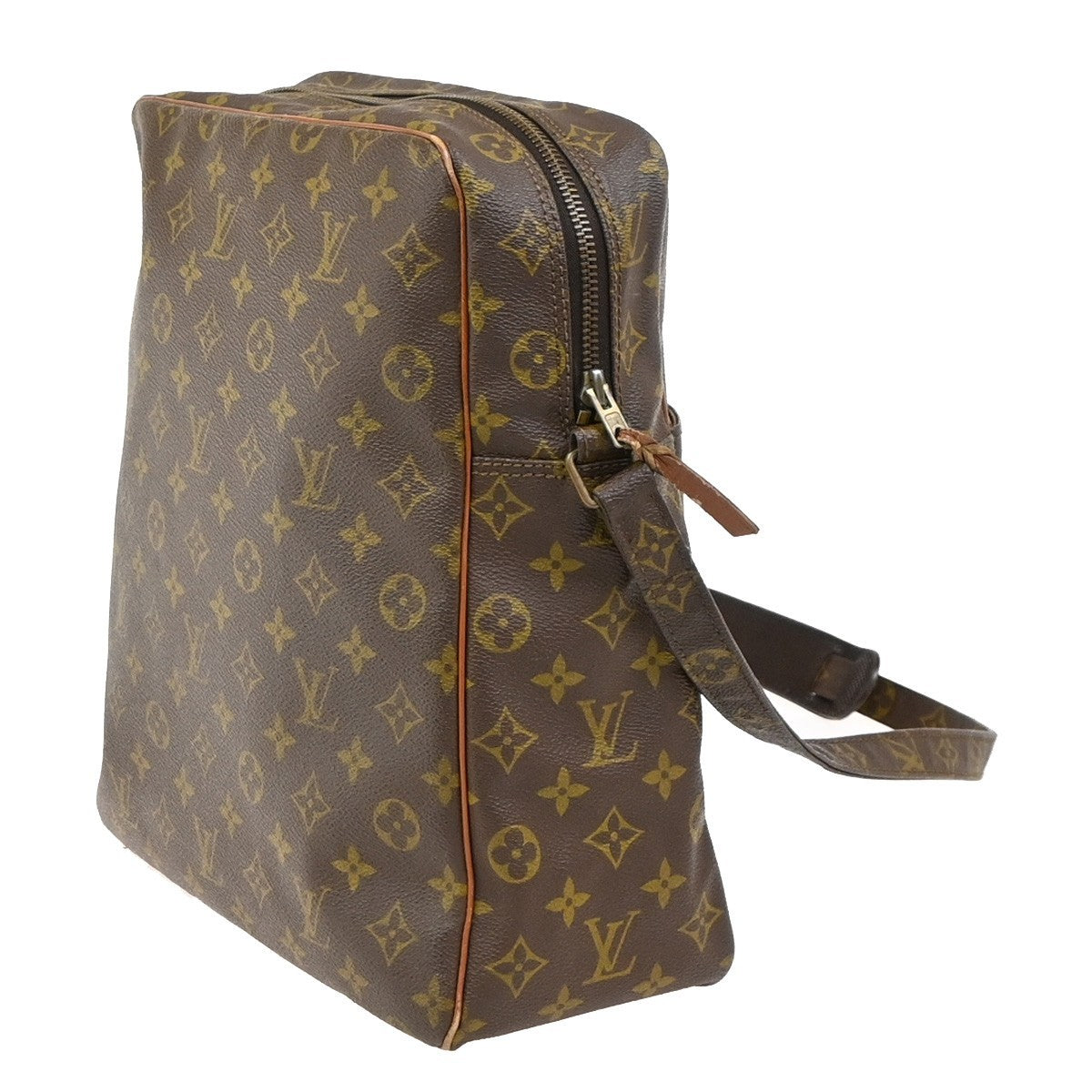 LOUIS VUITTON Marceau Shoulder Bag Monogram Leather Brown France M40264 67YJ075